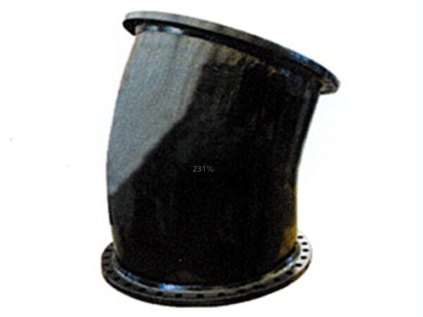Ductile Iron Double Flanged Bend-22.5°