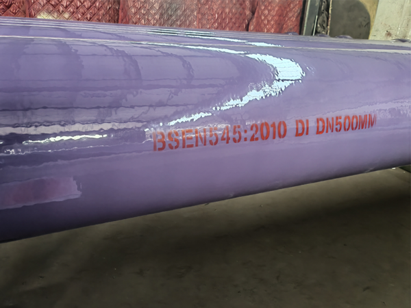 Purple Colour PU Coated DI Pipe - Imagen 6