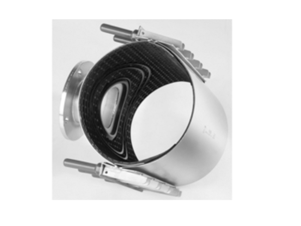 SS Repair Clamp with Flange Branch