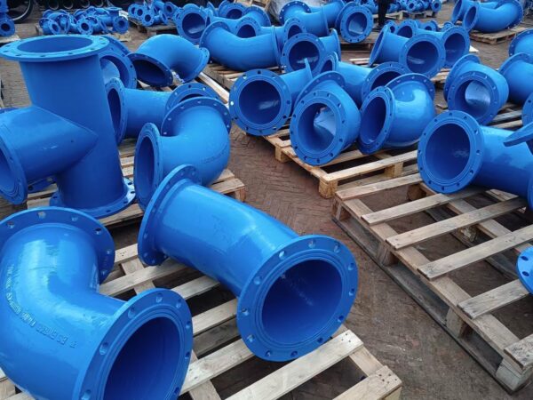 Ductile Iron Double Flanged Bend-22.5° - Imagem 2