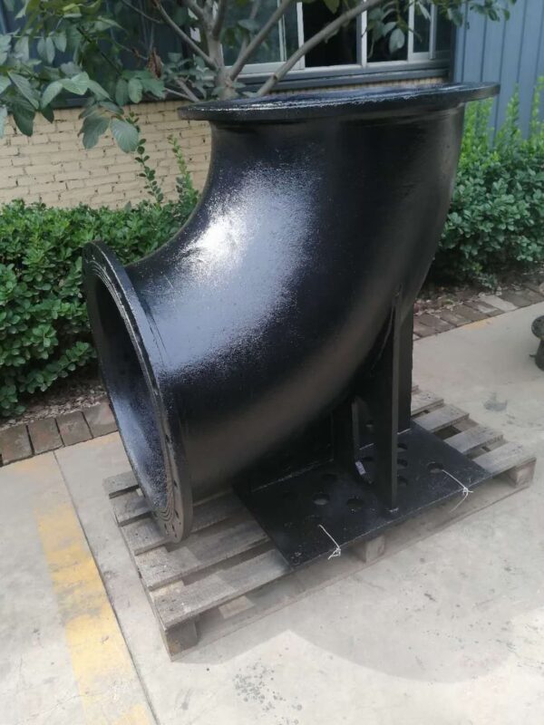 Ductile Iron Double Flanged  Duck foot Bend-90° - Imagem 2